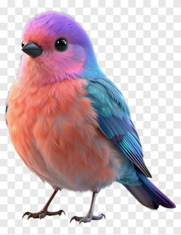 Colorful Bird PNG