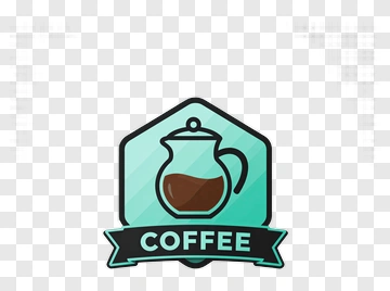 Coffee Pitcher Logo Design PNG