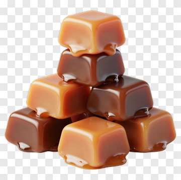 Stack Of Caramel Candy PNG