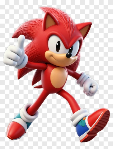 Sonic The Hedgehog Giving A Thumbs Up PNG