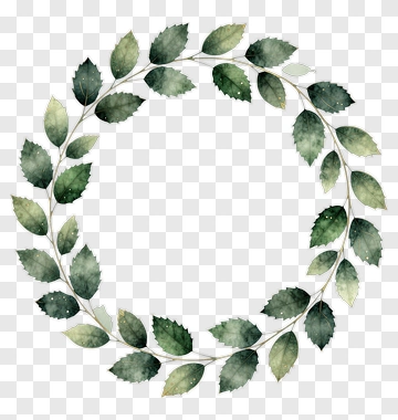 Leaf Wreath PNG