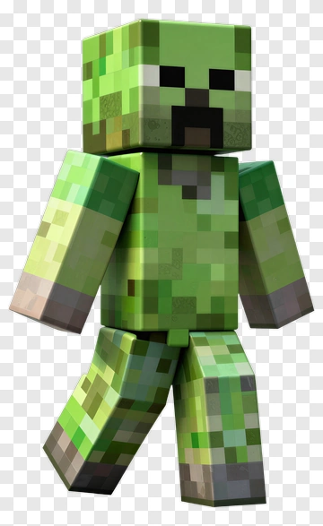 Creeper Minecraft Character PNG