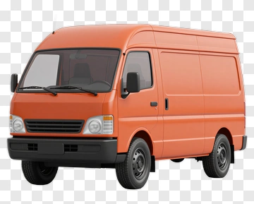 Orange Van PNG