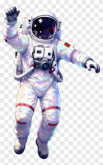 Astronaut In Space Suit PNG