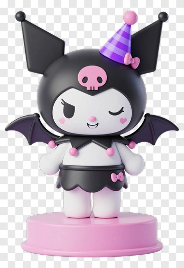 Kuromi In Halloween Costume PNG
