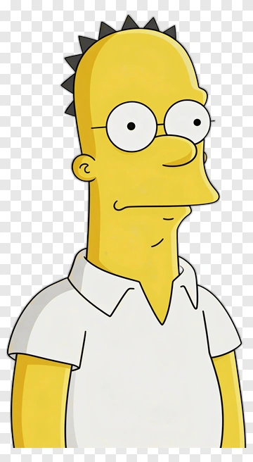 Homer Simpson Portrait PNG