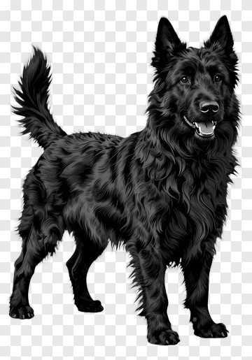 Black Dog PNG
