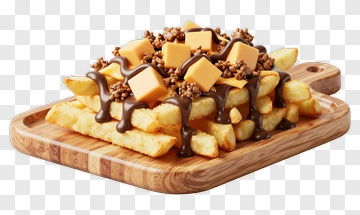 Cheese And Chocolate Fries PNG
