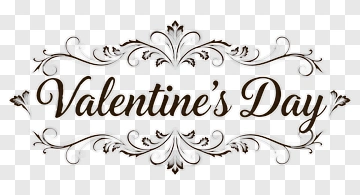 Valentine's Day Ornamental Design PNG