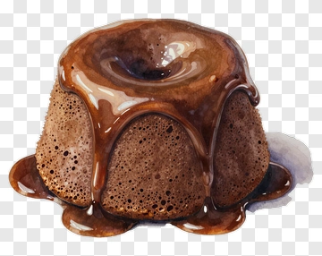 Chocolate Bundt Cake PNG