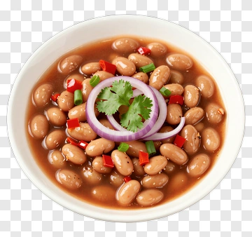 Bean Soup With Garnish PNG