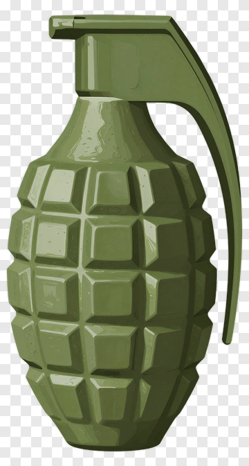 Green Grenade PNG
