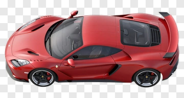 Red Ferrari Sports Car PNG