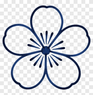 Blue Flower PNG