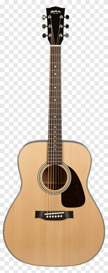 Martin Acoustic Guitar PNG