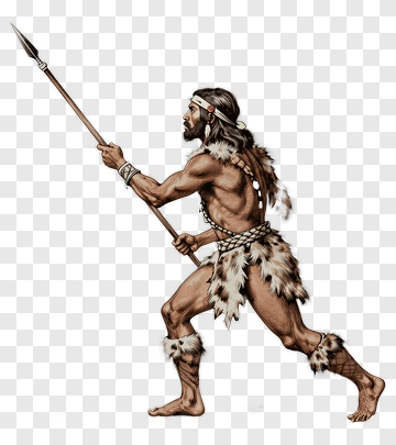 Warrior With Spear PNG