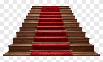 Red Carpet Staircase PNG