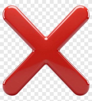 Red Cross 3D PNG