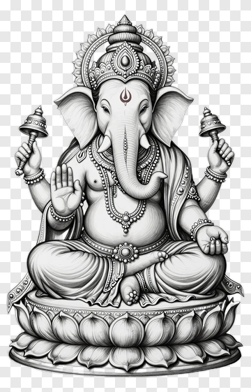 Ganesha The Hindu Deity PNG