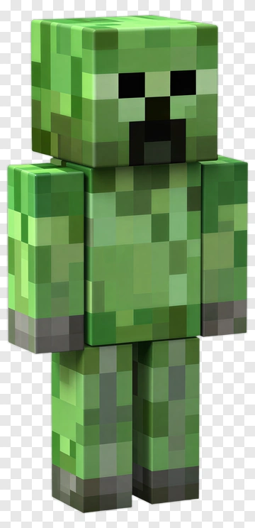 Creeper Minecraft Character PNG