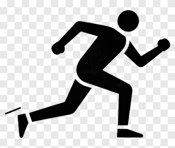 Running Person Icon PNG