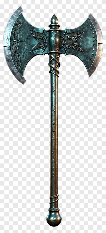 Battle Axe Weapon PNG