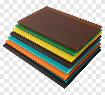 Stack Of Colored Plastic Sheets PNG