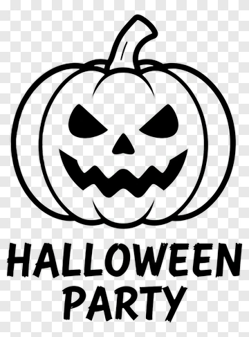 Halloween Party Jack-o'-lantern PNG