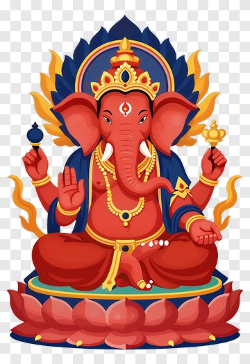 Ganesha The Elephant God PNG