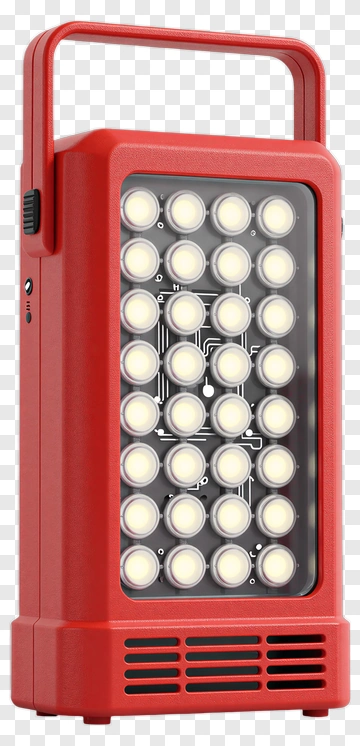 Red Flashlight PNG