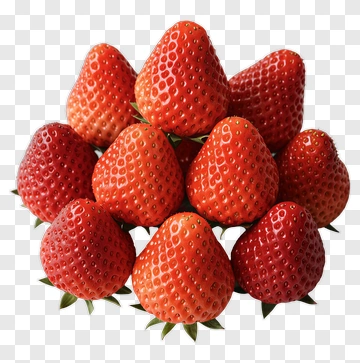 Fresh Strawberries In A Pile PNG