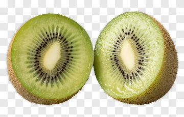 Sliced Kiwi Fruit PNG