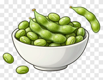 Edamame In A Bowl PNG