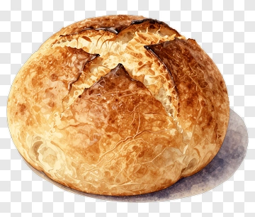 Golden Crust Bread PNG