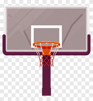 Basketball Hoop With Net PNG