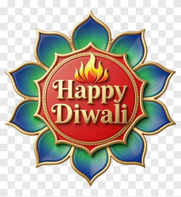 Happy Diwali Festival Design PNG