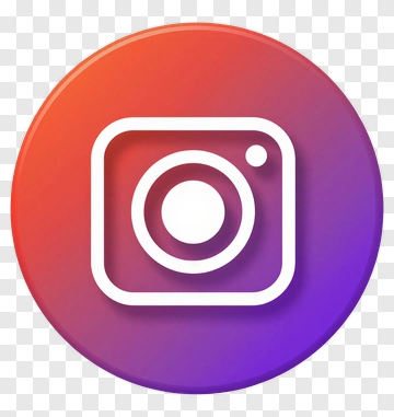 Instagram Logo With Red To Purple Gradient PNG