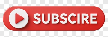 Red Subscribe Button With Play Icon PNG