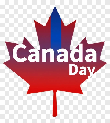 Canada Day Maple Leaf Flag PNG