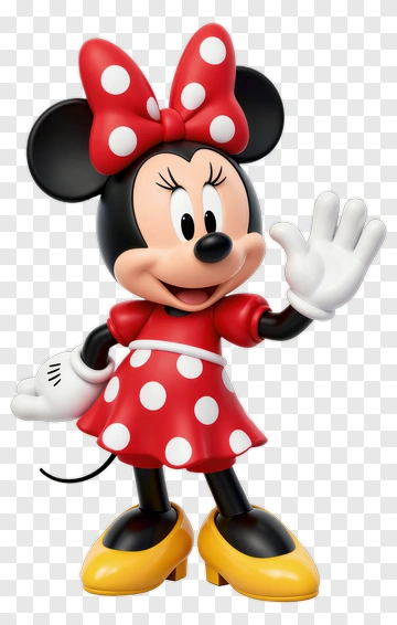 Minnie Mouse Waving PNG
