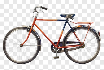 Watercolor Bicycle PNG