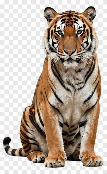 Tiger Sitting PNG