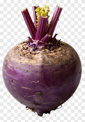 Fresh Beetroot With Green Tops PNG