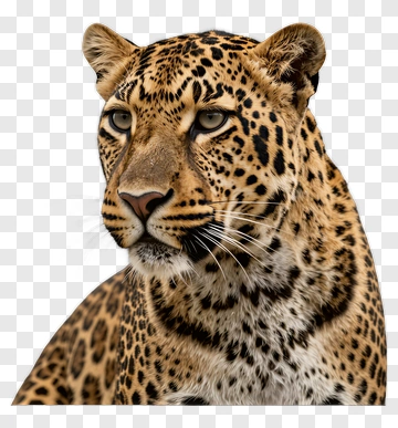 Leopard Portrait PNG
