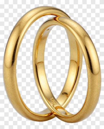 Gold Wedding Ring PNG