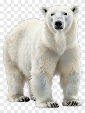 Polar Bear Standing PNG