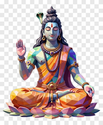 Shiva In Meditation PNG