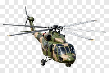 Military Helicopter In Flight PNG
