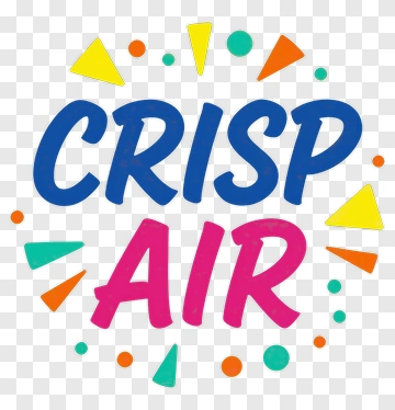 Crisp Air Logo Design PNG