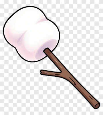 Cotton Candy On Stick PNG
